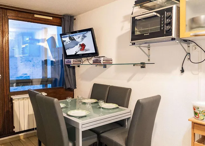 Daire Moderne A - 4 Pers, 3 Flocons Argent, Balcon Nord, Skis Aux Pieds - Fr-1-637-36 Val Thorens